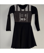 Girls, Star Wars, Darth Vader Fit and Flare Long Sleeve Dress - $261.22 MXN