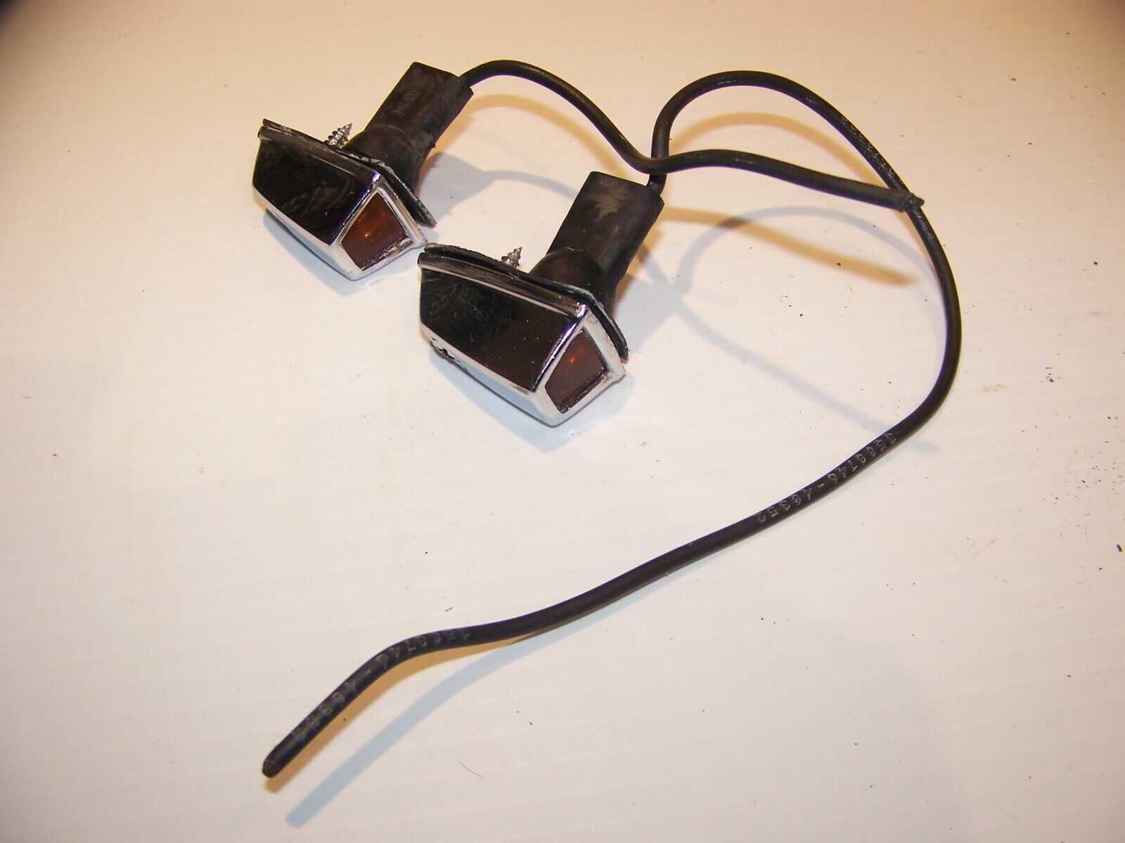 1973 1974 DODGE CHALLENGER PLYMOUTH BARRACUDA FENDER TURN SIGNALS OEM #3... - $89.99