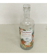 Empty Tommy Bahama island gin bottle decorative glass alcohol bottle bar... - $19.75