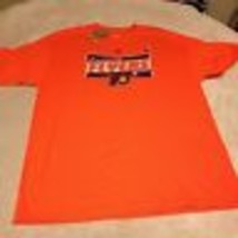 Philadelphia Flyers NHL Orange Hockey T-Shirt Men&#39;s Size Large NEW - £18.95 GBP