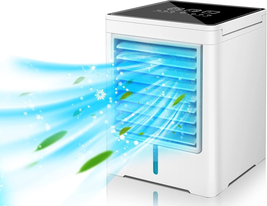 Portable Air Conditioner, Evaporative Air Cooler, Personal Cordless Mini Air Coo - £35.89 GBP