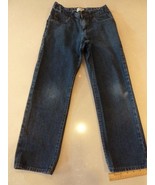 Est 1989 Place Jeans Unisex Size 10 Regular Straight Adjustable Waist De... - $223.52 MXN