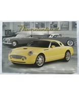 Yellow Ford Thunderbird Concept Car Advertising Post Card - $17.33 CAD