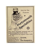 Preston Cologne Perfume 1894 Advertisement Victorian Beauty Fragrance AD... - $19.99