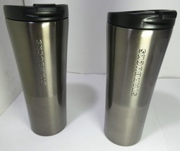 Starbucks 2 Tumbler 12 oz Stainless st. Gunmetal Dipped MIC 2018 Box &amp;.sku ,New - £360.87 GBP