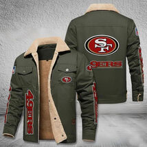 men's winter cotton clothes Mens Arctic Camo 49ers Salute Service SanFra... - $88.00