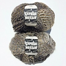 2 Balls Feza Yarns CYPRUS MOHAIR Yarn Soft Acrylic Mohair Color 106 tan ... - £6.96 GBP