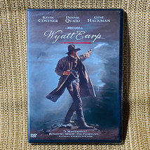 Wyatt Earp DVD 1994 Kevin Costner Dennis Quaid Gene Hackman Bill Pullman - £7.69 GBP