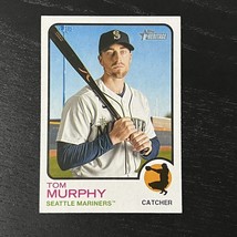 2022 Topps Heritage Baseball Tom Murphy Base #134 Seattle Mariners - £1.54 GBP