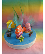 Finding Nemo Cake Topper Table Decor 6&quot; Styrofoam Base - OOAK - £15.53 GBP