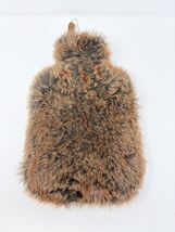 Restoration Hardware Luxe Faux Coyote Fur Hot Water Bottle + Cover - €30,29 EUR