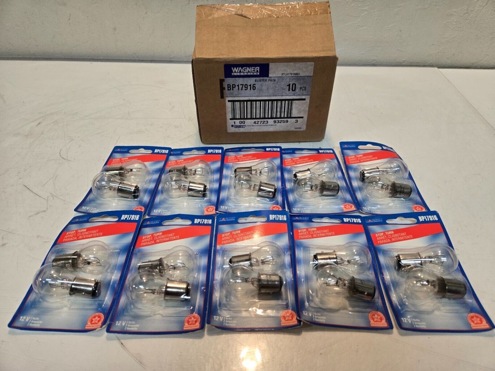10 Quantity of Wagner BP17916 Multi-Purpose Light Bulbs 04273932596 (10 ... - $49.99