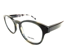 New PRADA VPR 1T6 USI-1O1 50mm Round Gray Men&#39;s Women&#39;s Eyeglasses Frame #5 - £150.25 GBP