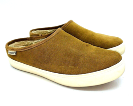 Staheekum Plush Lining Suede Cami Mule - Chestnut, Size US 8 *used* - £12.09 GBP