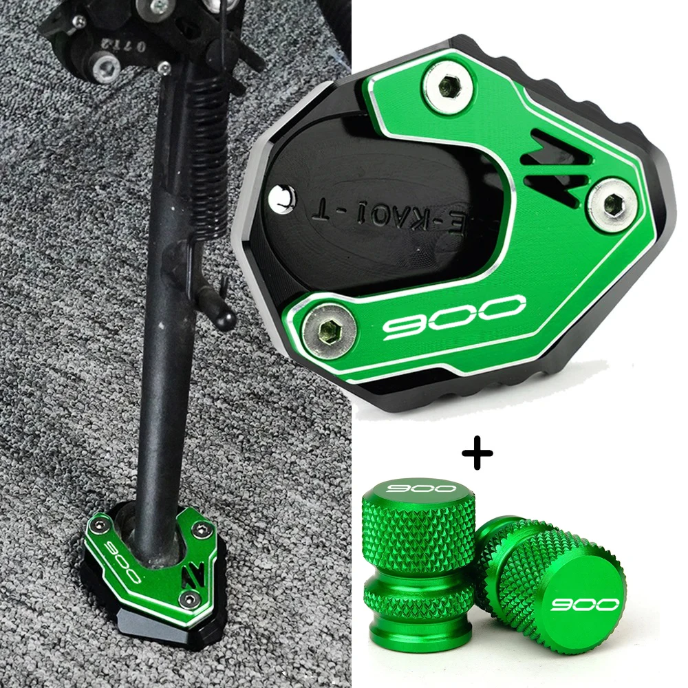 Ki z900 z900se z900rs 2017 2018 2019 2021 2022 2023 motorcycle valve cap kickstand foot thumb200