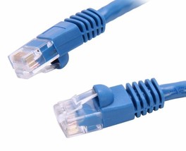 Coboc CY-CAT6-01-BL 1ft. 24AWG Snagless Cat 6 550MHz UTP Ethernet Cable ... - $9.95
