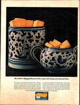 1964 Mrs. Filbert&#39;s Margarine Butter Vintage Print Ad Kitchen Containers... - $25.05