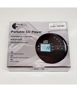Portable CD Player Bluetooth Rechargeable 2000Mah Battery Anti-Skip LCD ... - $978.90 MXN