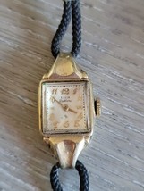 Vintage Elgin DeLuxe 533 Ladies 10K Gold Filled Watch 17J Non Working - $8.91