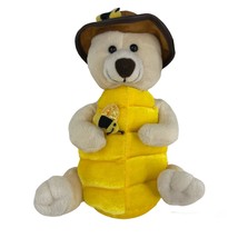 Peek A Boo Toys Bee Hive Teddy Bear Plush Stuffed Animal 8.5&quot; New - $19.00
