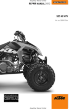 KTM ATV 2012 - 525 XC ATV -  WORKSHOP REPAIR SERVICE MANUAL REPRINTED - $74.99