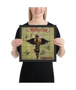 Motley Crue Framed reprint signed Dr. Feelgood album Framed Reprint - $109.60 CAD