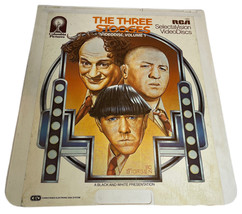 1982 Reissued On Ced The Three Stooges (Vol 1) Vintage Selecta Vision Video Disc - £5.79 GBP