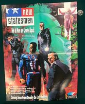 NEW STATESMEN (1989) Fleetway Quality 2000 AD Comics 16" x 22" promo poster - $14.84