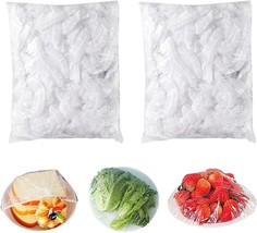  Fresh Keeping Bags,200pcs Food Covers,Reusable Elastic Food Storage Covers, Pla - £24.78 GBP