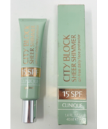 Clinique City Block Golden Sheer Shimmer All Day Oil Dree Face Protector... - $95.50 CAD