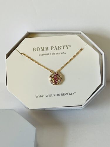 Bomb Party "In Another Life” RBP4995 18” + 2.5” extender Lab Rose Gold Corundum - $64.25