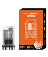  Portable PRO Flashlight Work Light Type-C Rechargeable Mini Torch Magnet UV  - £27.97 GBP