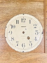 Nice Old New Haven Time Only 8 day Clock Movement Dial Pan  (KD011) - £20.88 GBP