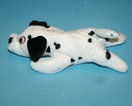 Applause Disney 101 Dalmatians Dog 8&quot; Plush Lying Stuffed Beanbag Animal... - $11.65