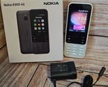 Nokia 6300 4G Cell Phone - WHITE (Unlocked) (Dual SIM)    Open Box- No S... - £46.27 GBP