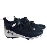 Black Under Armour Baseball Cleats Mens Sz. 14 Mid RM Shoes -Harper 3025... - $43.88 CAD