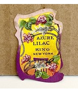 Beauty Product Azure Lilac King Co. Antique Label 1920-30s Mini 1.5 x 1 - $19.99