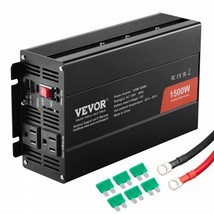 Modified Sine Wave Inverter, 1500W, DC 12V to AC 120V Power Inverter with 2 ... - £75.21 GBP