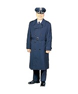 USAF Air Force Uniform BLUE Trench Overcoat All Weather Jacket W LINER A... - £34.18 GBP+