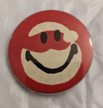 Vintage Goofy Santa Face - Christmas - TMNT ? - 1-3/4&quot; Pinback Button Pin - £15.81 GBP