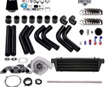 T04E Turbo Kit Wastegate+Intercooler+Manifold 11PCS Kit for Honda Civic ... - £545.12 GBP