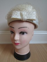 Authentic Vintage Designer Rene Michael Mod Hat 1960&#39;s Fantastic Condition! - £23.36 GBP