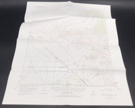 1956 Shenandoah Peak NV CA Quadrangle Geological Survey Topo Map 18&quot; x 22&quot; USGS - £7.46 GBP