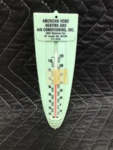 Vtg Advertising Thermometer American Home Heating &amp; AC Company St. Louis - £15.56 GBP