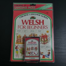 Welsh for Beginners (Usborne Language) with Audio Cassette Tape - New &amp; Sealed - £23.73 GBP