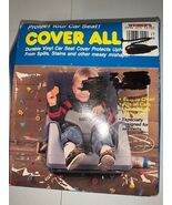 Vintage NEW OLD STOCK 1991 Safety 1st CAR SEAT COVER ALL 33x54 Clover Pr... - $39.80