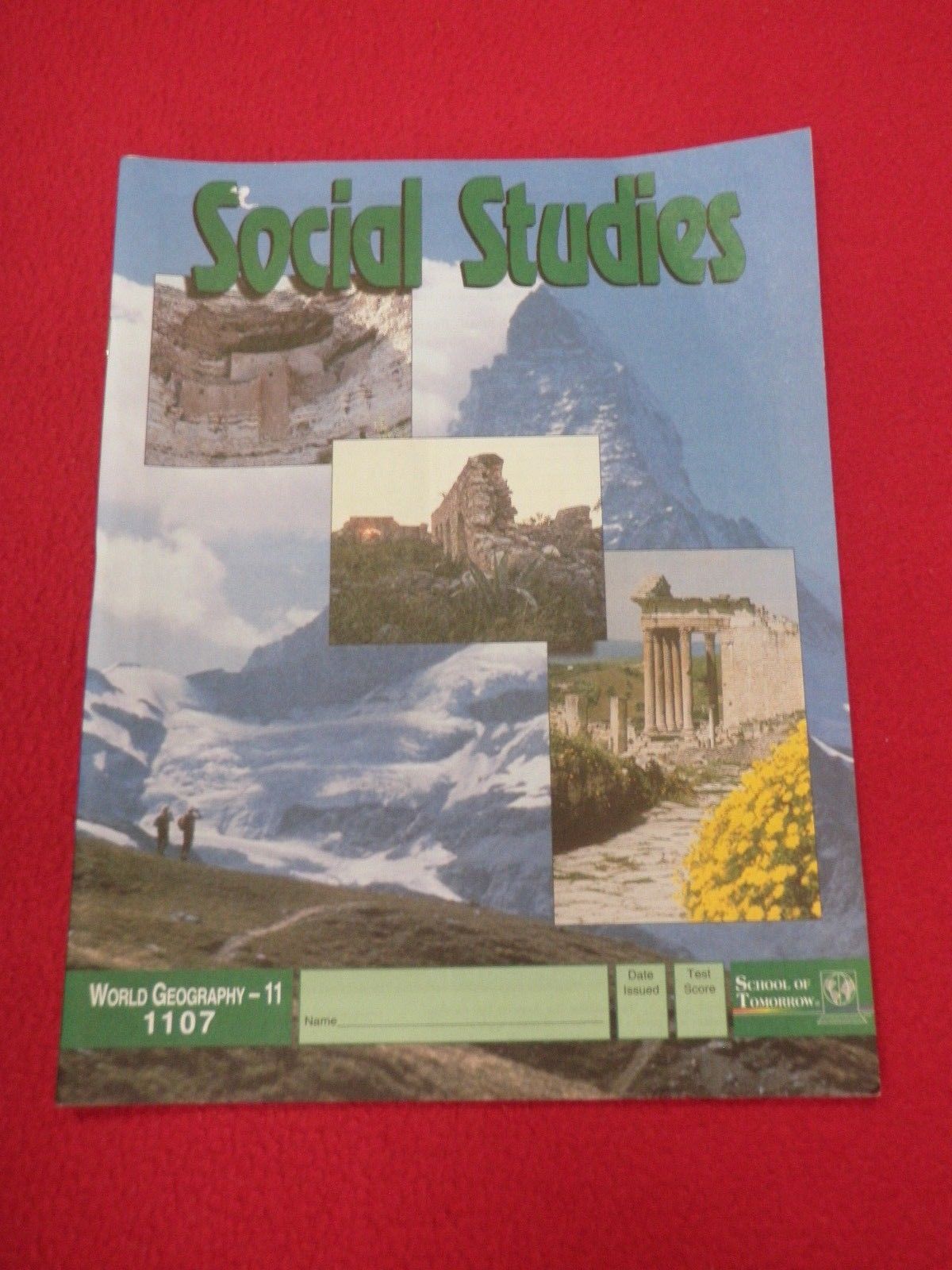 Social Studies World Geography - 11 * 1107 * School Of Tomorrow PACE - $9.79