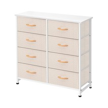 Storage Dresser Furniture Unit-Tall Standing Organizer For Bedroom, Office, Livi - £106.97 GBP