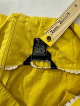 Jules & Leopold Women's Yellow Rear Zip & Slit Pull-On Skirt Size 8 Waist 30" image 4