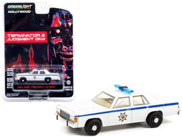 1983 Ford LTD Crown Victoria Police White Terminator 2: Judgment Day 1991 Movie - £14.80 GBP